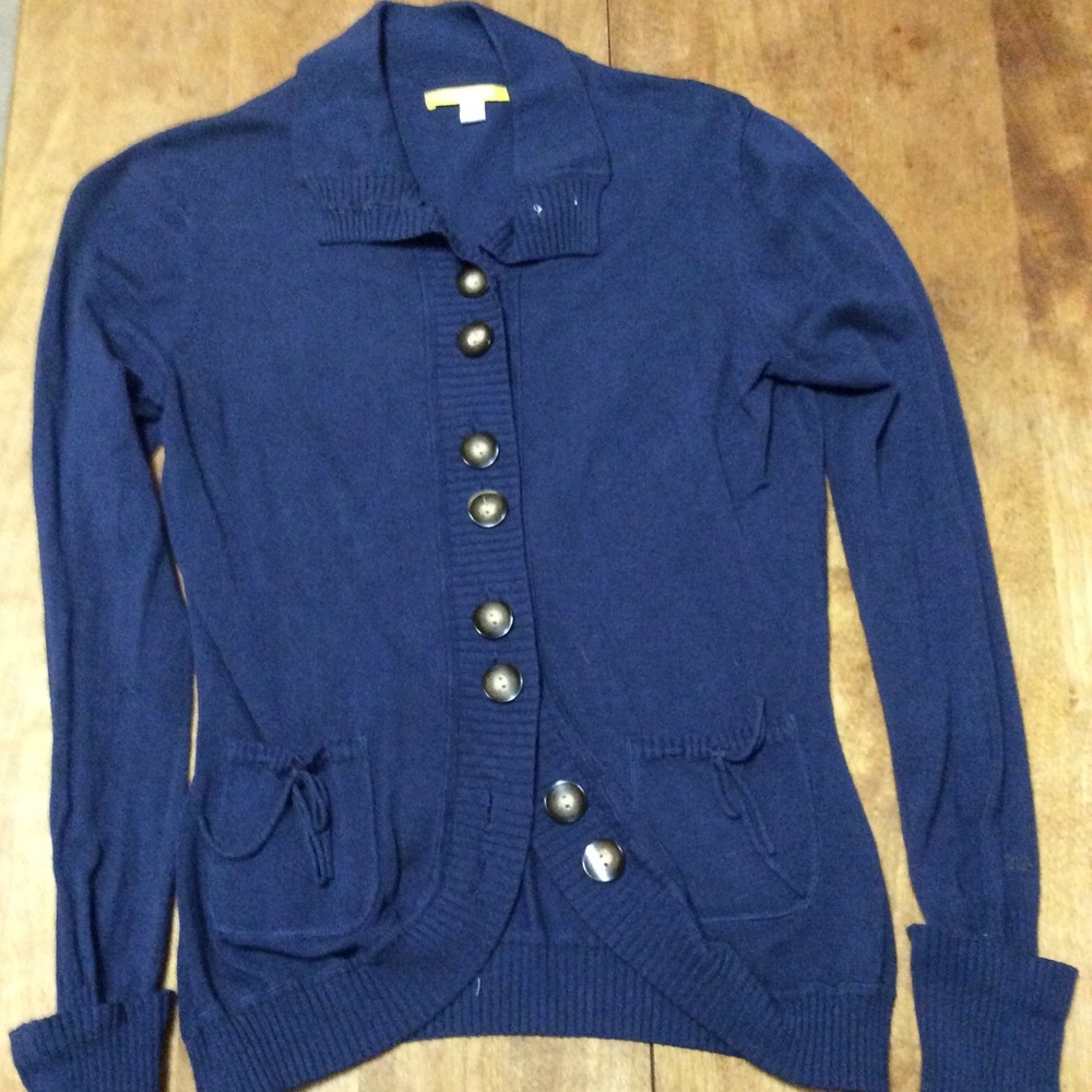 Lole blue knit sweater, size small